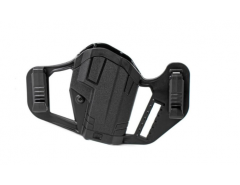 Uncle Mike's Apparition OWB/IWB Smith & Wesson M&P 9/40/45 Shield Ambidextrous Holster Polymer Black