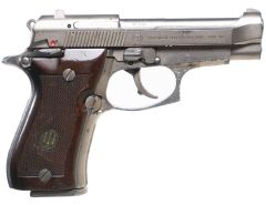 Beretta 84F, 380 ACP, Nickel 