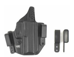 L.A.G. Tactical Defender Series OWB/IWB Holster 1911 5" Barrel with Rail, Right Hand