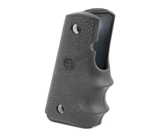 HOGUE COBBLESTONE GRIP WITH   FINGER GROOVES FOR COLT 1911  OFFICER/COMPACT,RUBBER BLACK 