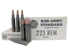 Red Army Standard .223 Rem 55 GR. FMJ, 1000 RD CASE 