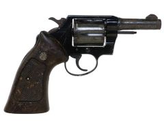 COLT COBRA, 1ST MODEL, .32 COLT NP, 3"BBL, BLUE