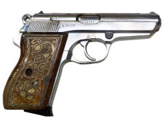 CZ VZ.50, .32 ACP, CHROME