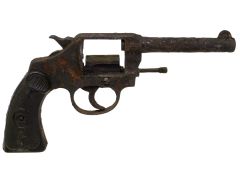 COLT POLICE POSITIVE, 1ST ISSUE, .32 COLT NP, 4" BLUE