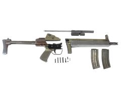 SPANISH CETME LC PARTS KIT, 5.56MM, GEN 1 HANDGUARD, WITH ORIGINAL POPLUATED BARREL & (2) 30RD MAGS