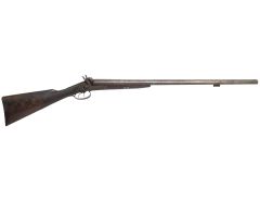 Antique Moore SxS Muzzleloading Shotgun, 12GA